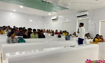 digiALERT CEO speaks at Saveetha Engineering College