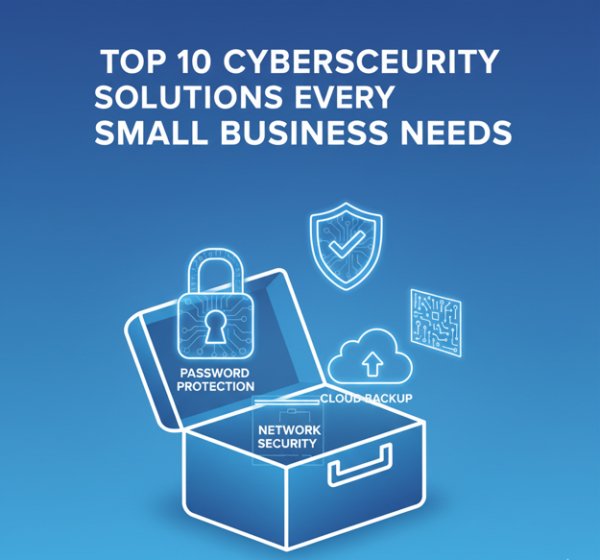 Top 10 Cybersecurity Solutions Every Small Business Needs